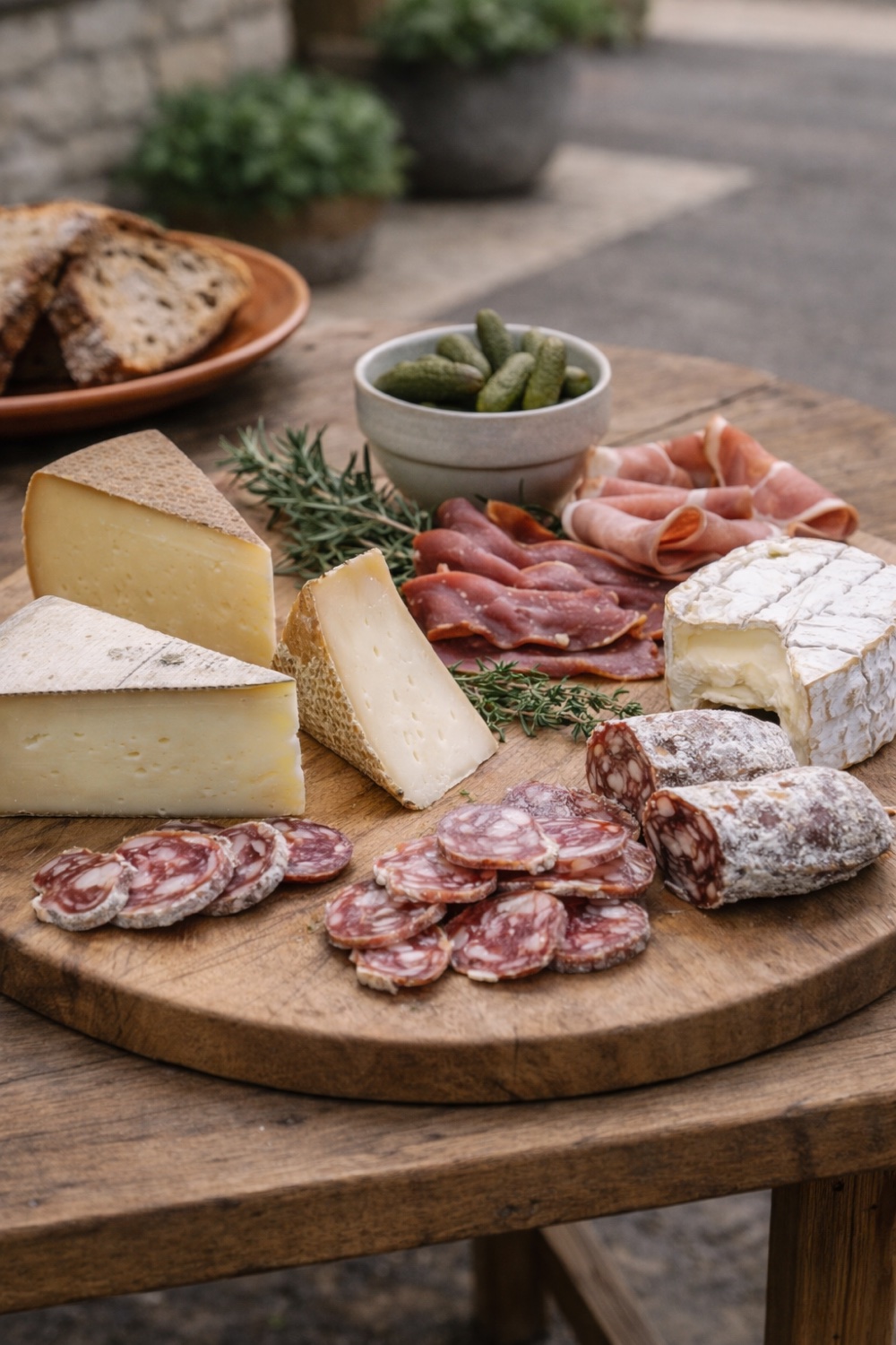 Plateau de fromages et charcuteries artisanales du terroir